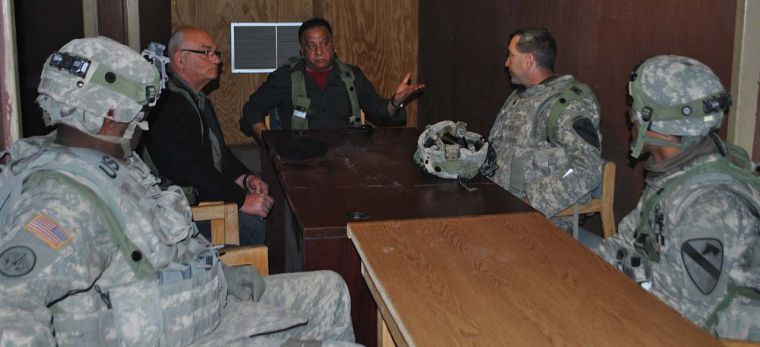 Greywolf soldiers at National Training Center
